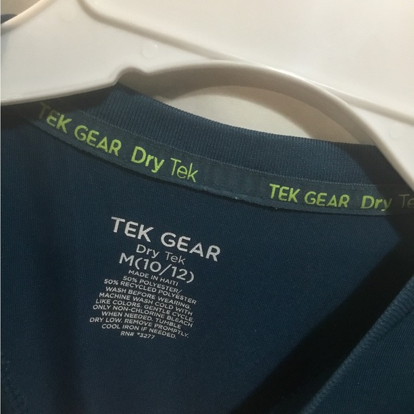 TEK Gear Dry Tek Shirt Boys Size Medium - Picture 4 of 4